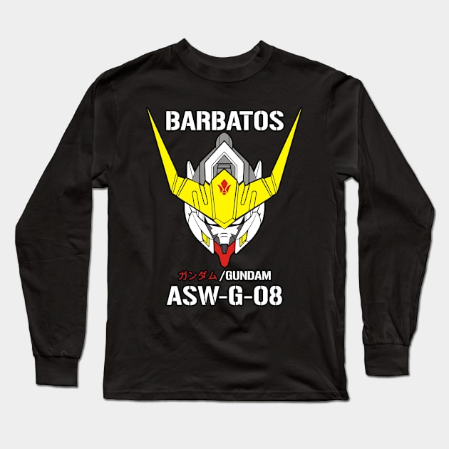 GUNDAM BARBATOS Long Sleeve T-Shirt by Mexha_project